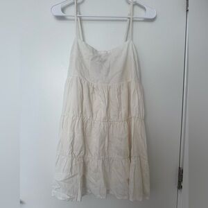 Forever 21 Cream Babydoll Dress